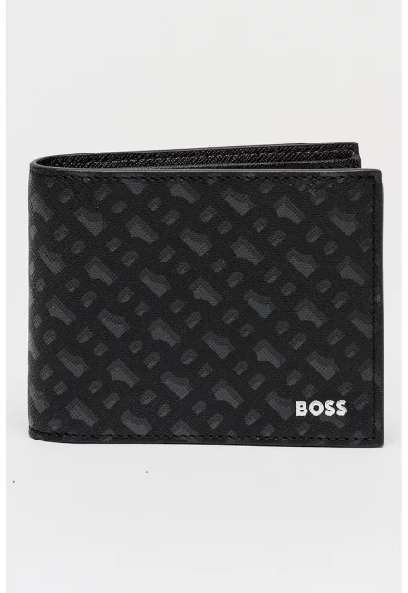 Кожен портфейл с шарка