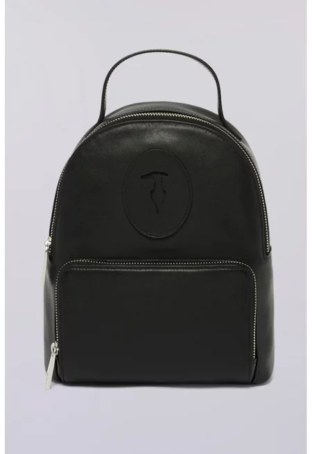 Кожена раница Society с лого