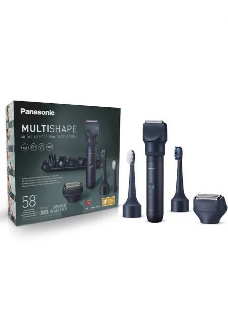 Машинка за подстригване на брада и коса - самобръсначка и четка за зъби  MultiShape XSHAPE TRAVEL - Литиево-йонна батерия - Автономия 70 минути - Бързо ...