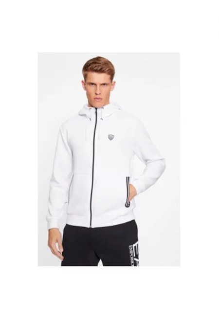 Мъжка блуза - Emporio Armani  303083915 - Полиестер/Вискоза - Бяла