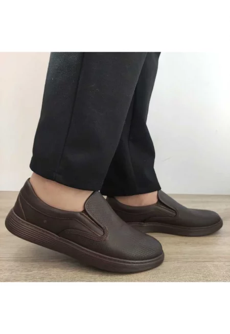 Мъжки ежедневни обувки  2341-20 кафяви - кафяви