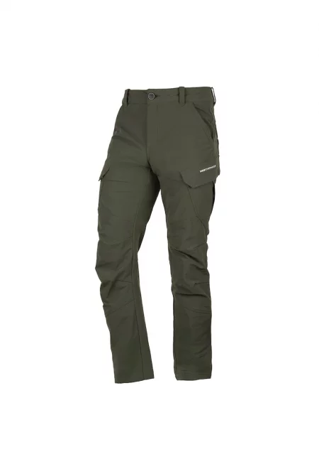 Мъжки карго панталони за трекинг 1L Куба тъмнозелени - Тъмнозелен