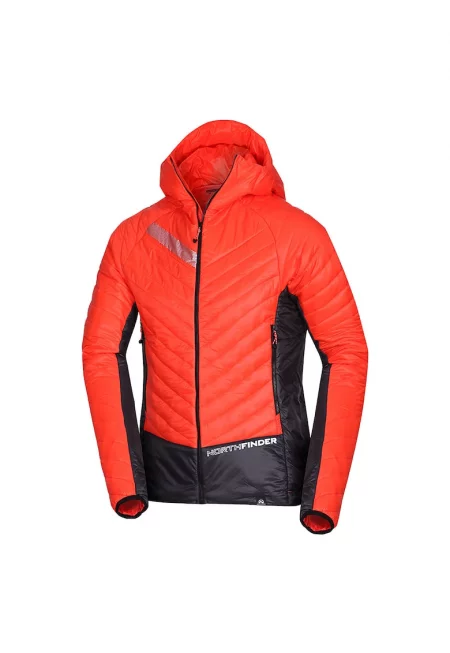 Мъжко ски туринг яке Primaloft® OHNISTE 1 - Оранжев