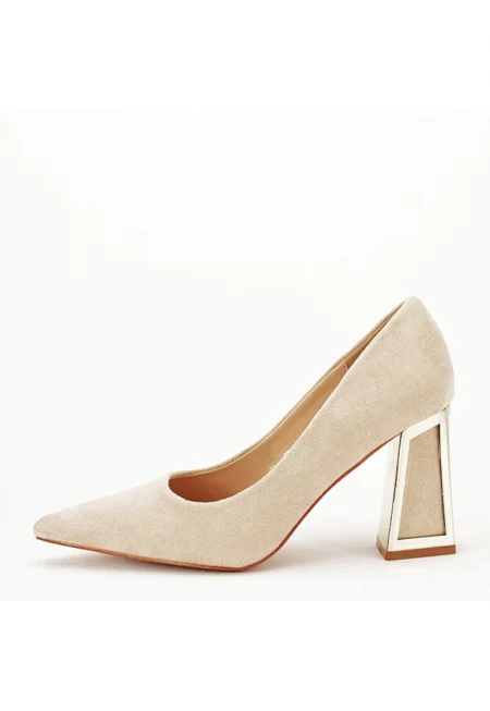 Обувки с ток 3870 02 15505