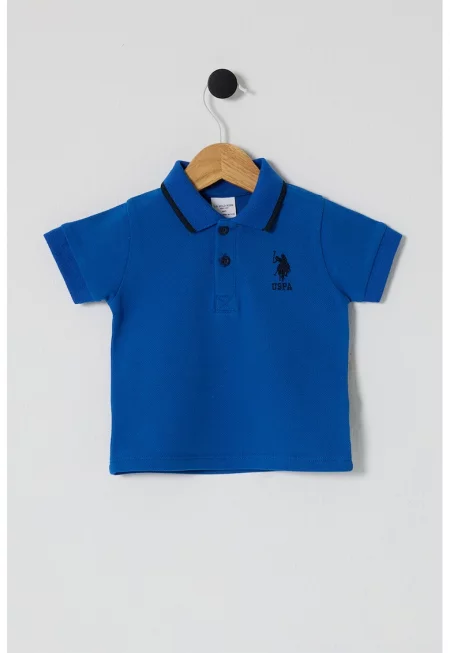 Памучна тениска с яка