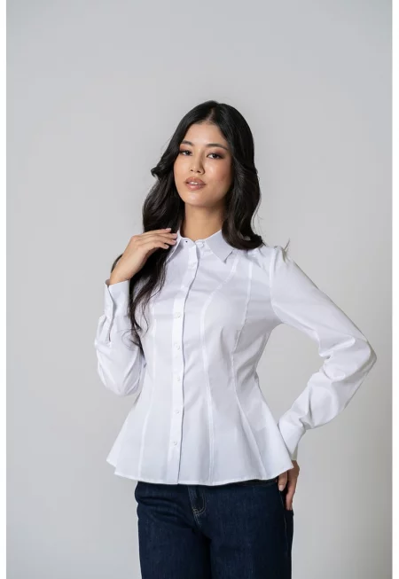 Риза Daphni с дълги ръкави