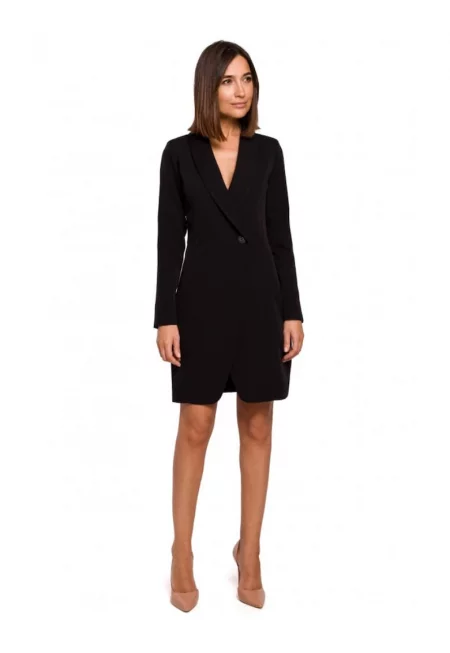 Рокля тип блейзър -  полиестер/еластан
