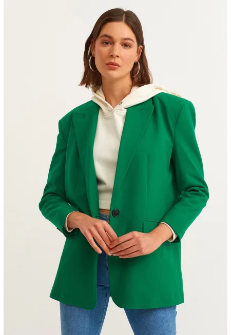 Сако Boyfriend - Зелен