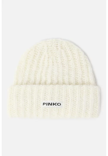 Шапка с вълна и лого