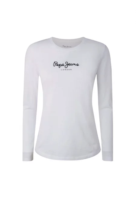 Слим блуза с памук