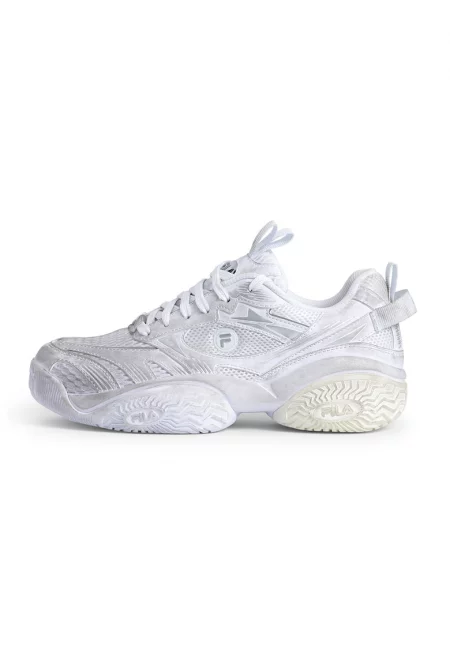 Спортни обувки Magni със захабен ефект - Бял/Бледожълт