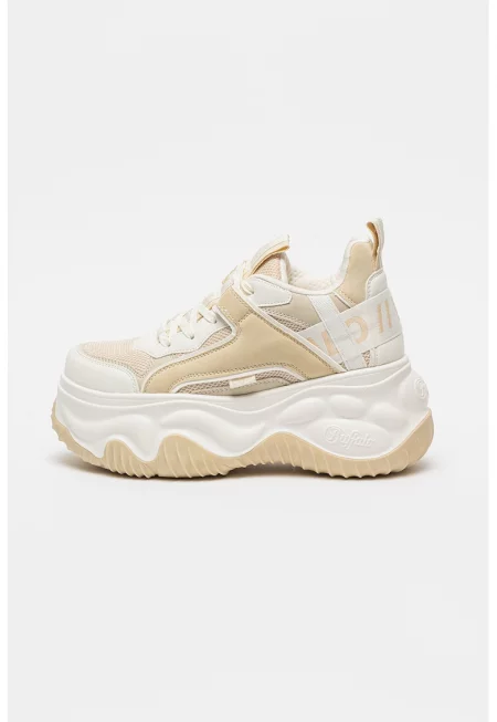 Спортни обувки за трениране Blader Matcha от еко кожа - Бял/Бежов