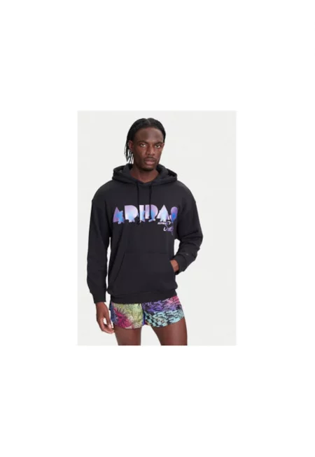 Суичър за ежедневието с щамповано лого