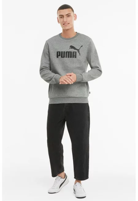 Суитшърт с памук и лого