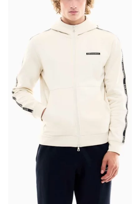 Суитшърт с цип  TRAIN LOGO SERIES M TAPE HOODIE FZ BR-7M002197-AF10377-U1079