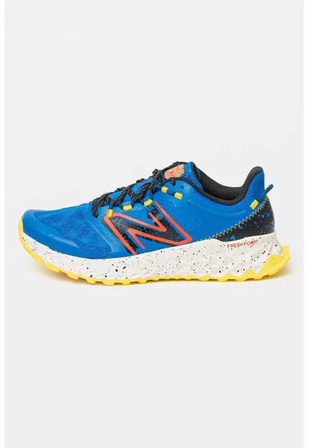 Текстилни спортни обувки Fresh Foam Garoe с лого - Черен/Кралско Синьо