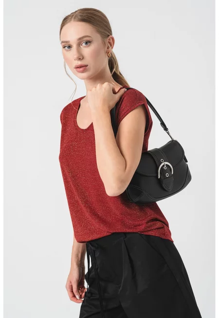 Тениска Billo с бляскави елементи