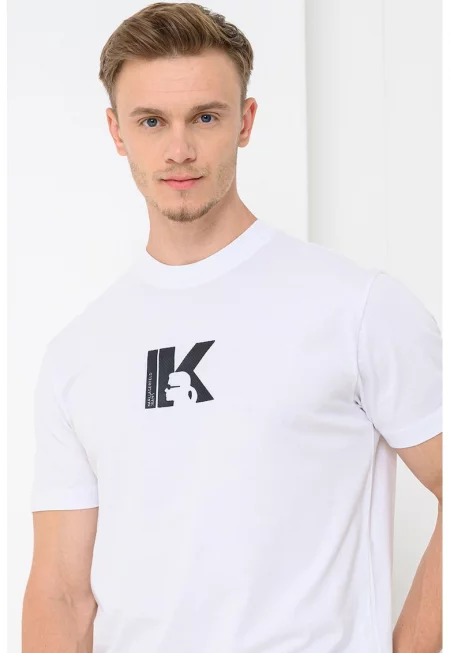 Тениска от органичен памук с лого