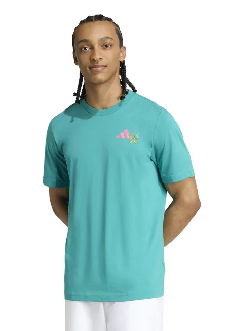 Тениска с принт Padel