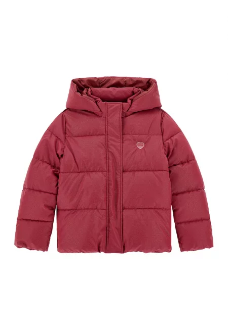 Ватирано зимно яке - Червен