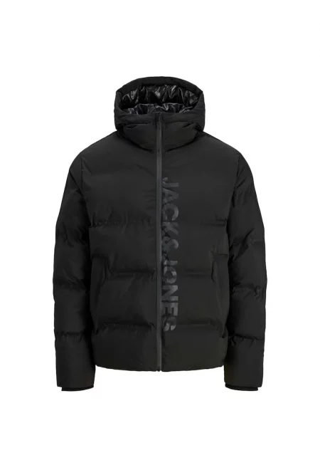 Яке JACK &JONES Kaito Puffer BF Print 52246 - Черен