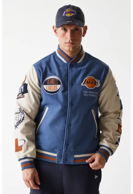 Яке Varsity с лого и апликация Nba