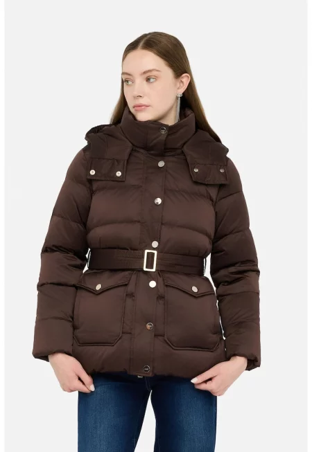 Зимно яке с качулка