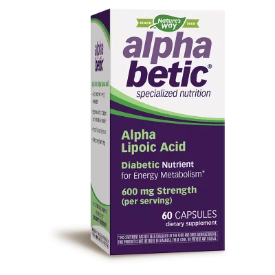 Алфа-липоева киселина Alpha betic® - Диабет и периферна невропатия, 200 mg, 60 капсули