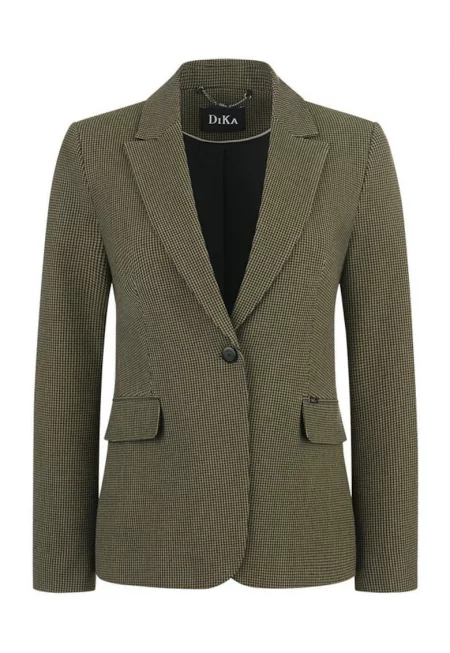 Блейзър с принт тип „пепит“