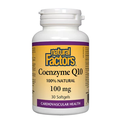 Coenzyme Q10 - Коензим Q10 100 mg, 30 софтгел капсули