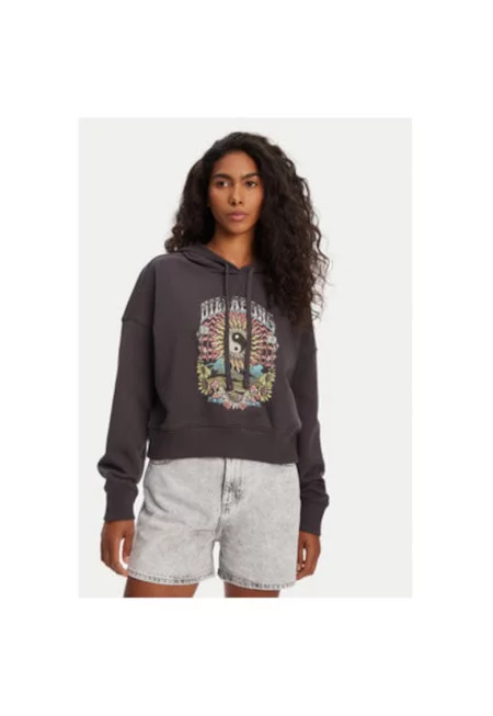 Дамска блуза  EBJFT00146 - Памук/Полиестер - Черна