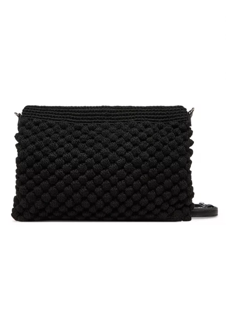 Дамска чанта  BS 11575 TRCBBL - Текстил - Черен