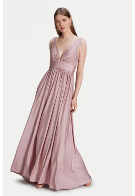 Дамска рокля -  303941567 - Найлон - Розов