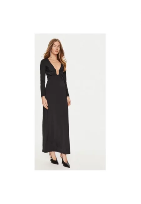 Дамска рокля -  304699399 - Найлон - Черен