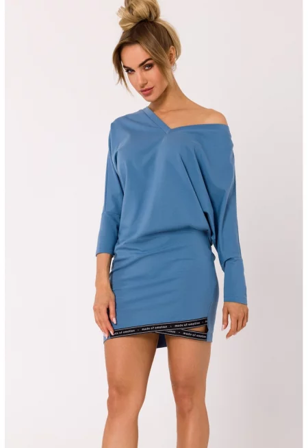 Дамска рокля - Памук - M - Зелен