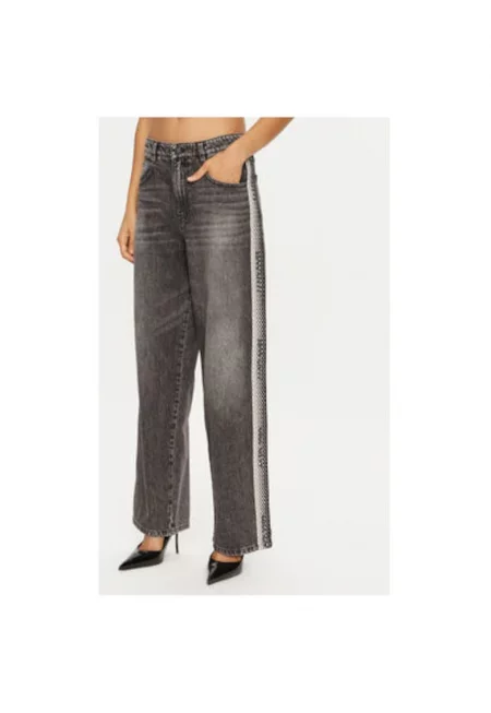 Дамски дънки -  304759789 - Памук - Черен - Черен