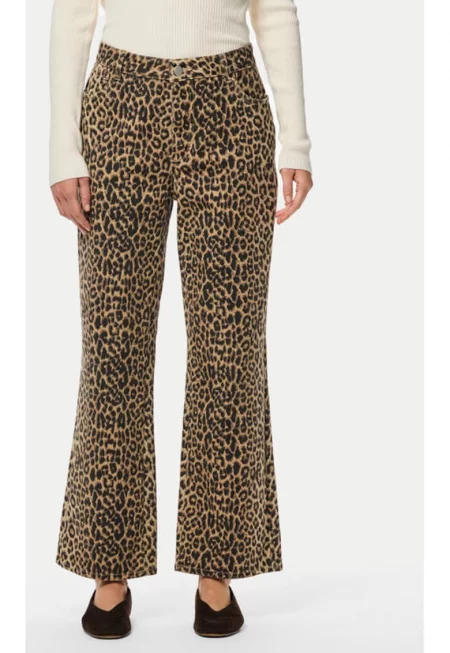 Дамски дънки -  304914942 - Памук/Полиестер - Кафяв - Кафяв