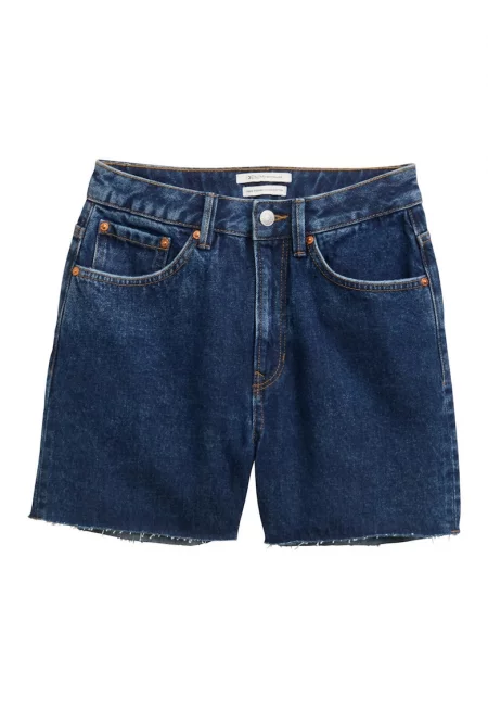 Дамски дънкови шорти  1045651 - Памук - 2XL INTL - Тъмносин