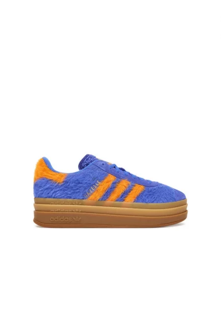 Дамски спортни обувки -  Gazelle Bold - естествена кожа - Hirblu/Borang/Goldmt