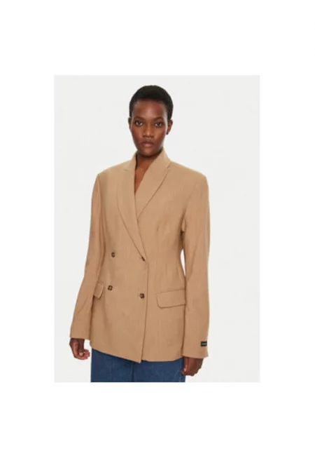 Дамско яке -  304944246 - Полиестер/Вискоза - Бежово