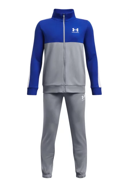 Детски лайфстайл анцуг -  UA CB Knit Track Suit - Син