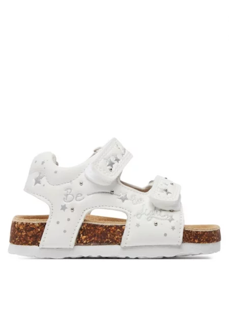 Детски сандали  303766979 - Екокожа/Текстил - Бели