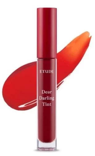 Etude House Dear Darling Water Gel Tint (BR401 Fig Red) Плодов гел-цвят за устни