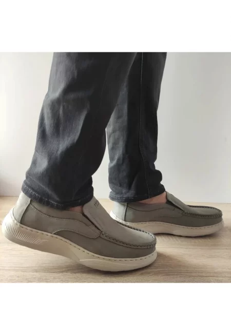 Ежедневни мъжки обувки  B095 Grey - Сиви - Сив