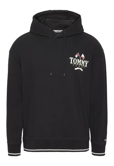 Худи с принт на гърба