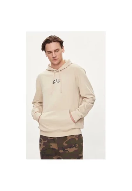 Мъжка блуза -  304143694 - Памук/Полиестер - Бежов - Бежов