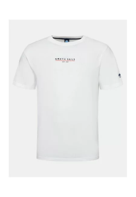 Мъжка тениска -  577 - памук - бяла