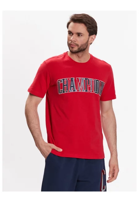 Мъжка тениска  Памук 302210824 - Червен
