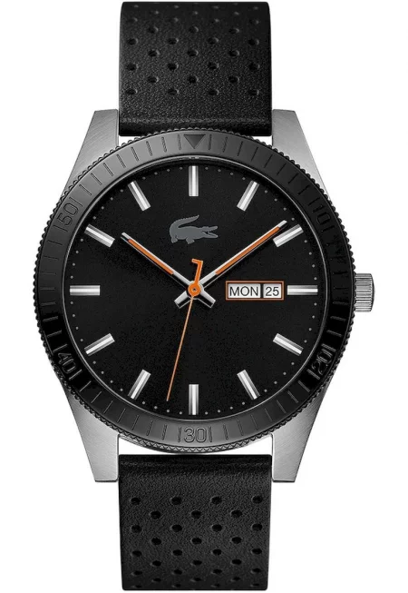 Мъжки часовник -  аналогов - 42 мм - черен