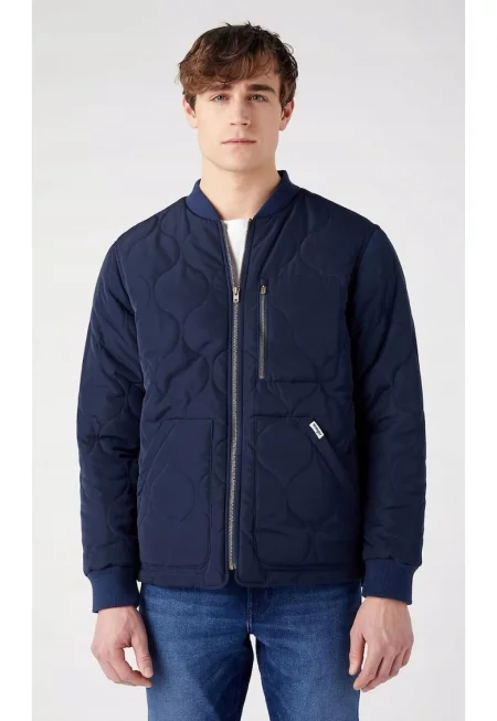 Мъжко яке  полиестер - тъмносиньо - - Тъмносин